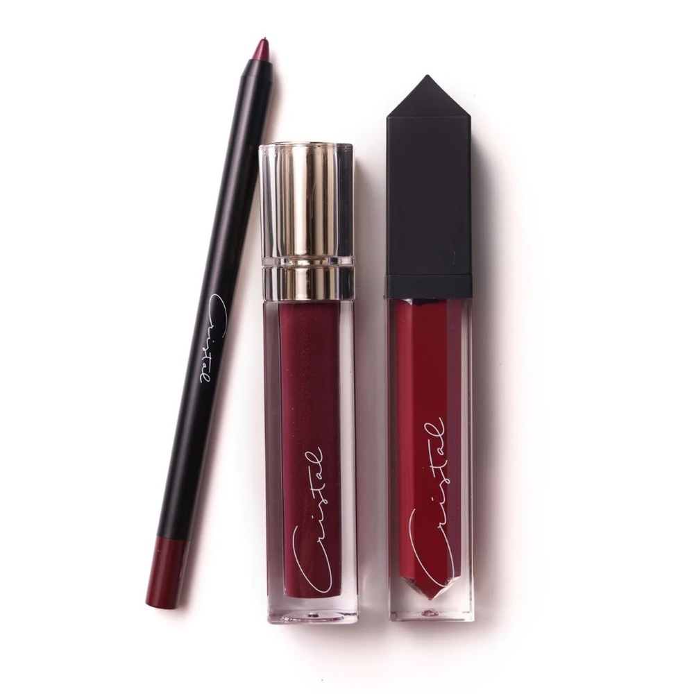 Cristal Cosmetics halloween 2023 lip trio